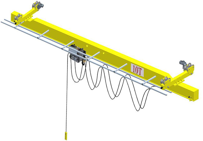 Ib qho rho tawm Girder Beam Suspension Overhead Crane.jpg Single Girder Beam Suspension Overhead Crane.jpg