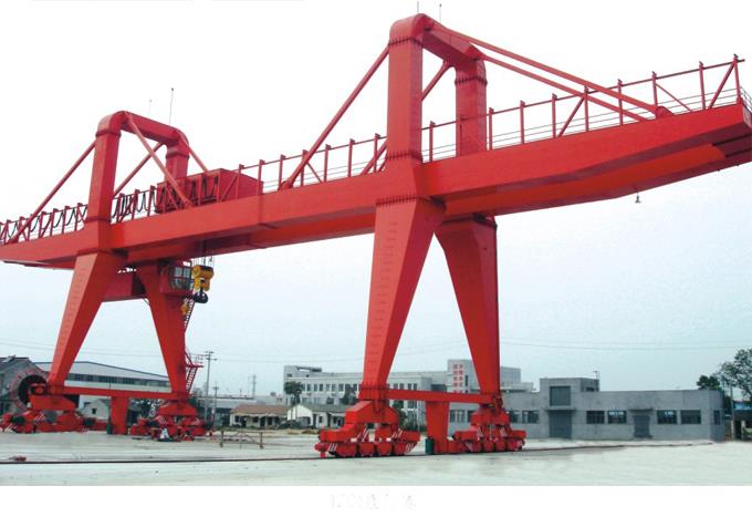 MG Ob Chav Girder Gantry Crane 40 Tuj Rau Hnyav Nyom