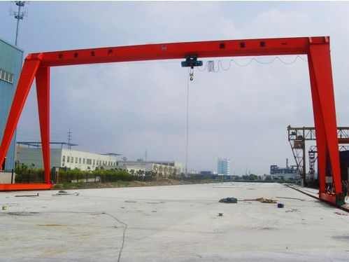 MH sab nraum fais Hoist Gantry Crane 2 Tons