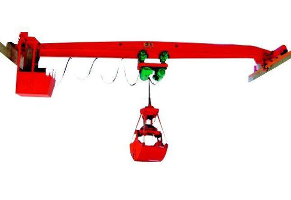 Tib Girder Nyiaj siv ua haujlwm Crane nrog Grab