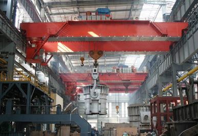 Qus hom Ob chav Girder Ntaus Casting Crane